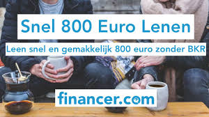 4000 euro lenen zonder bkr