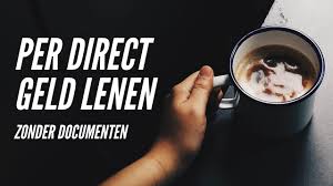 Snel Geld Lenen Zonder Documenten – Directe Financiële Ondersteuning
