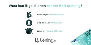 geld lenen zonder bkr check